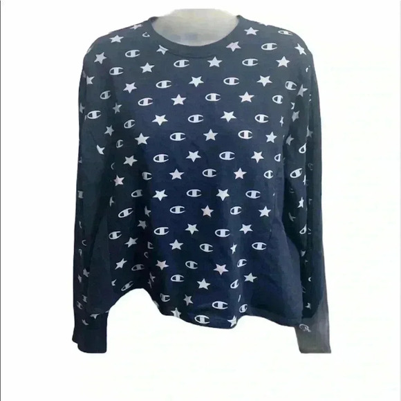 Champion Cropped Sweatshirt - Picture 1 of 5